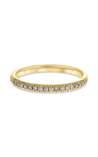 Roman And Jules French Pave Diamond Band