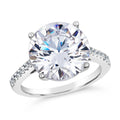 7 Carat Cathedral Engagement Ring