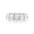 Lab Grown Oval Eternity Band