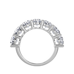 Lab Grown 7 Stone Oval Diamond Band
