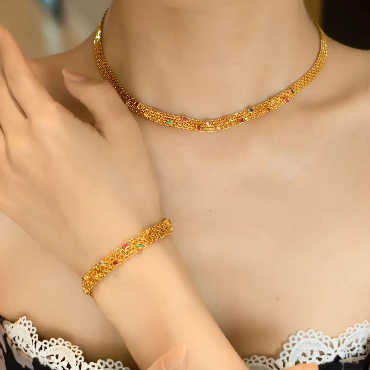 Rainbow Rush Necklace