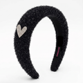 Faye Hearted Fuzzy Headband