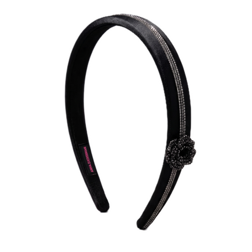 Midnight Rose Headband