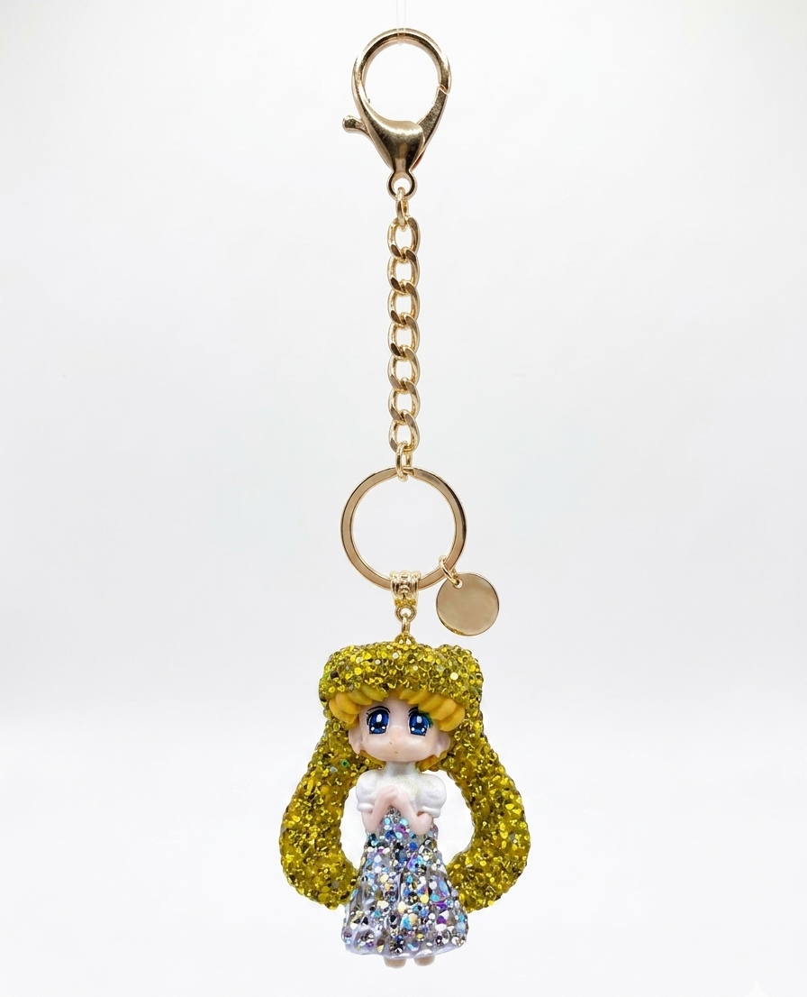 Crystal Dolly Charm