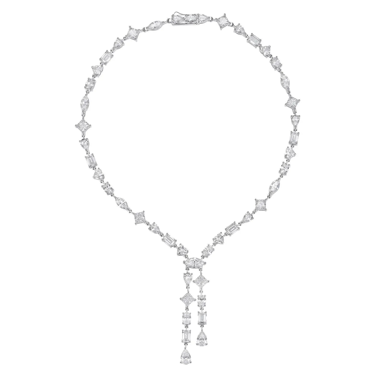 Aria 45 Carat Lariat - Garden Party Collection