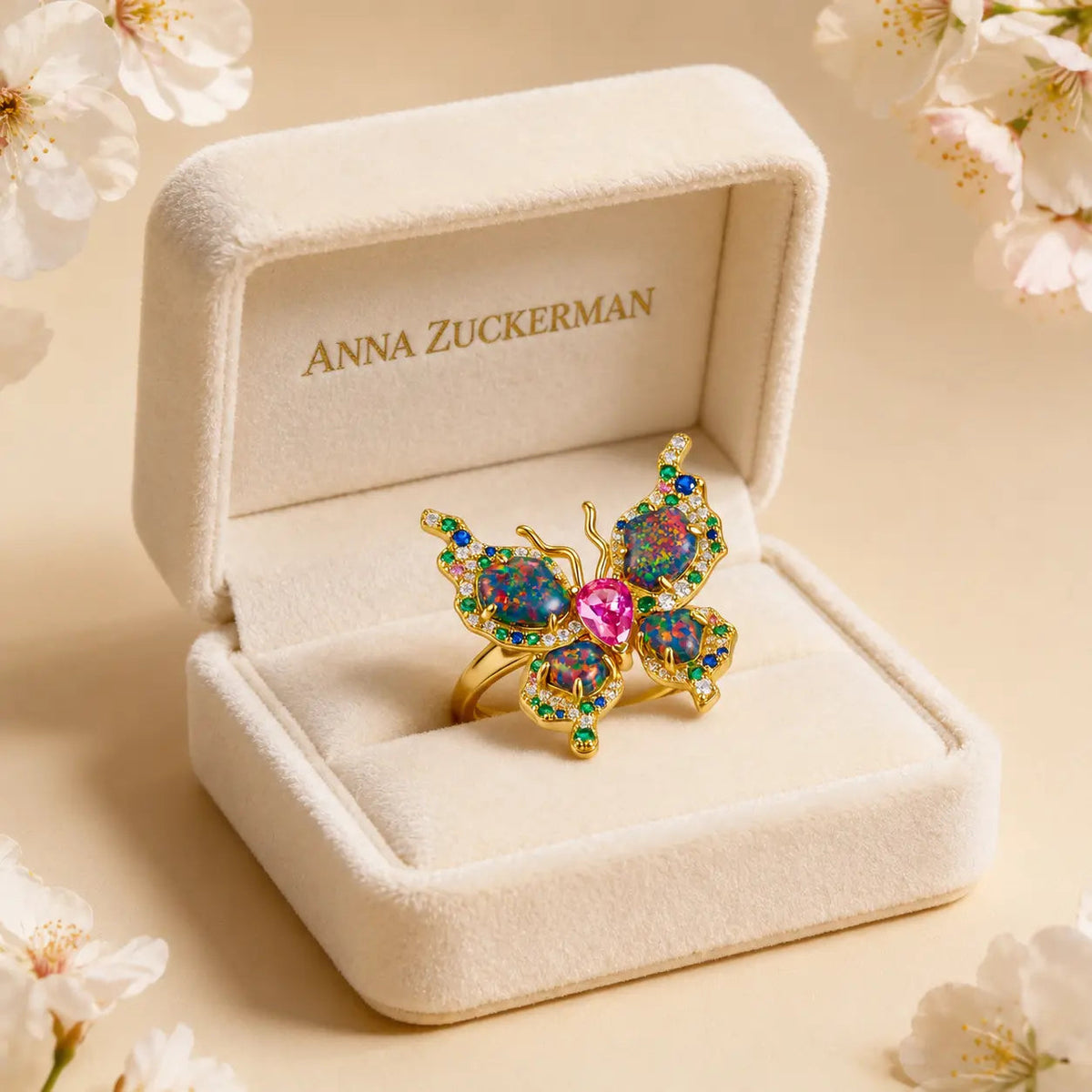 Aussie Butterfly Ring