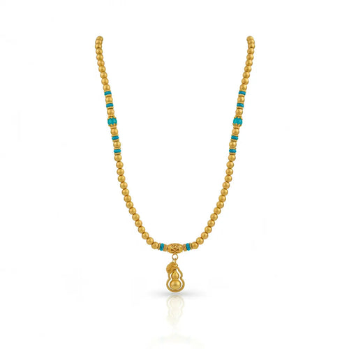 Double Gourd Turquoise Necklace