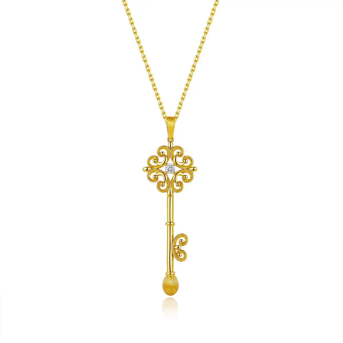 Aziza Key Necklace