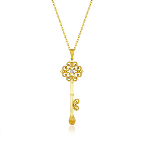 Aziza Key Necklace