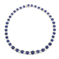 Azure Majesty Sapphire Necklace
