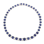 Azure Majesty Sapphire Necklace