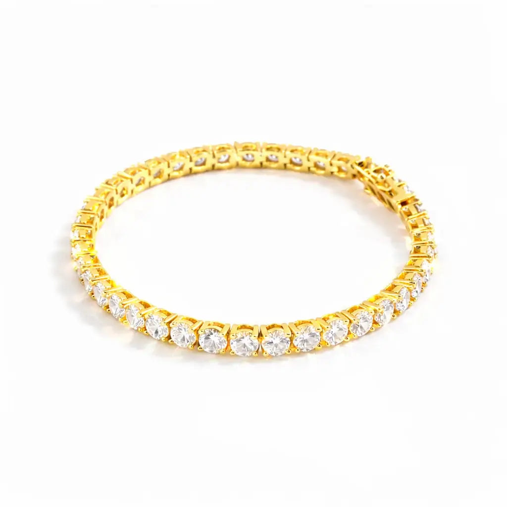 Bethenny Frankel 10 Carat Just Like Diamonds Bracelet In Yellow Gold