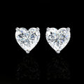 Bethenny Frankel 4 Carat Heartthrob Studs in Platinum