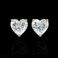 Bethenny Frankel 4 Carat Heartthrob Studs In Yellow Gold