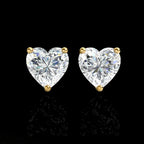 Bethenny Frankel 4 Carat Heartthrob Studs In Yellow Gold