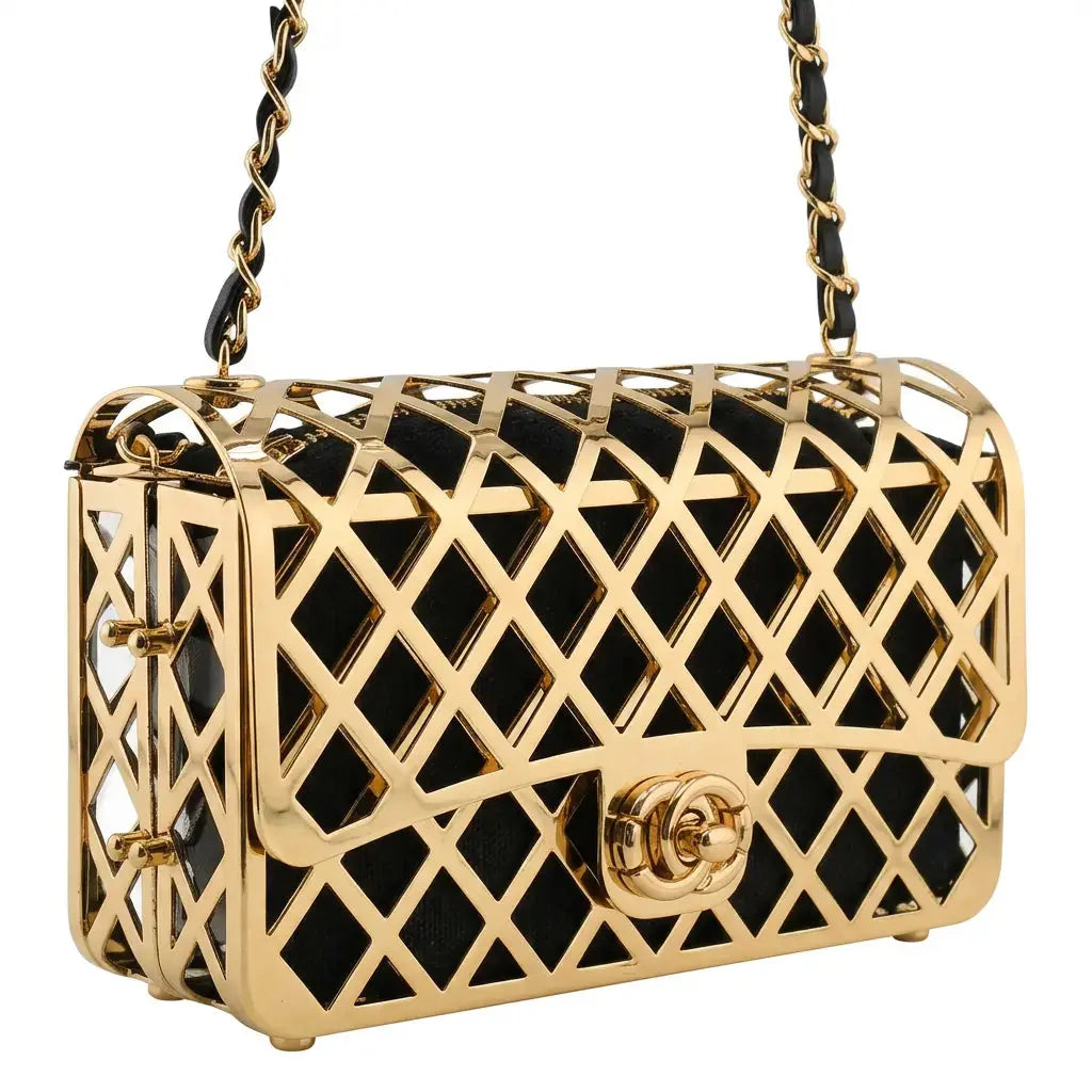 Blair Yellow Gold Clutch