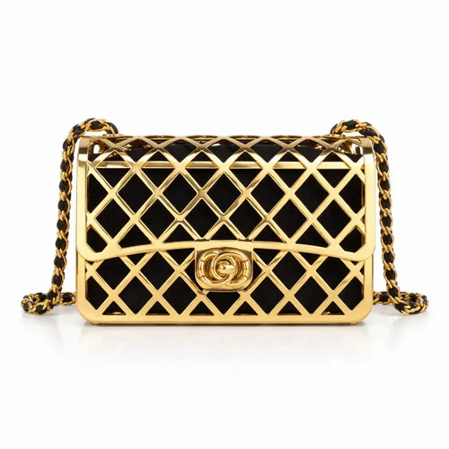Blair Yellow Gold Clutch