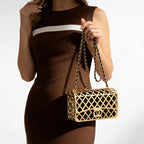 Blair Yellow Gold Clutch