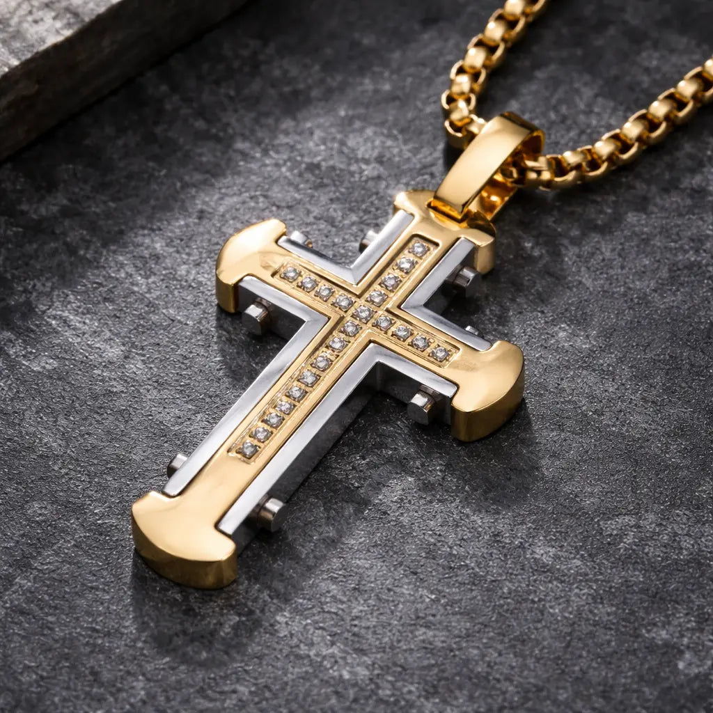 Blake Cross Necklace