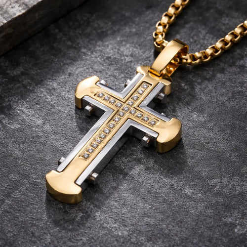 Blake Cross Necklace