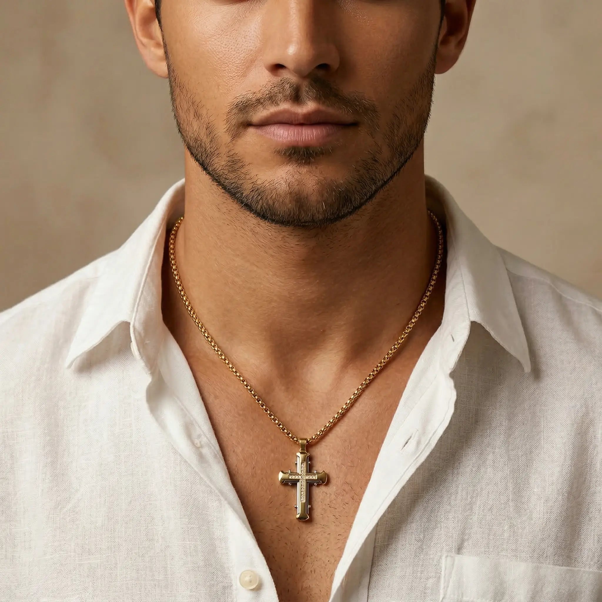 Blake Cross Necklace