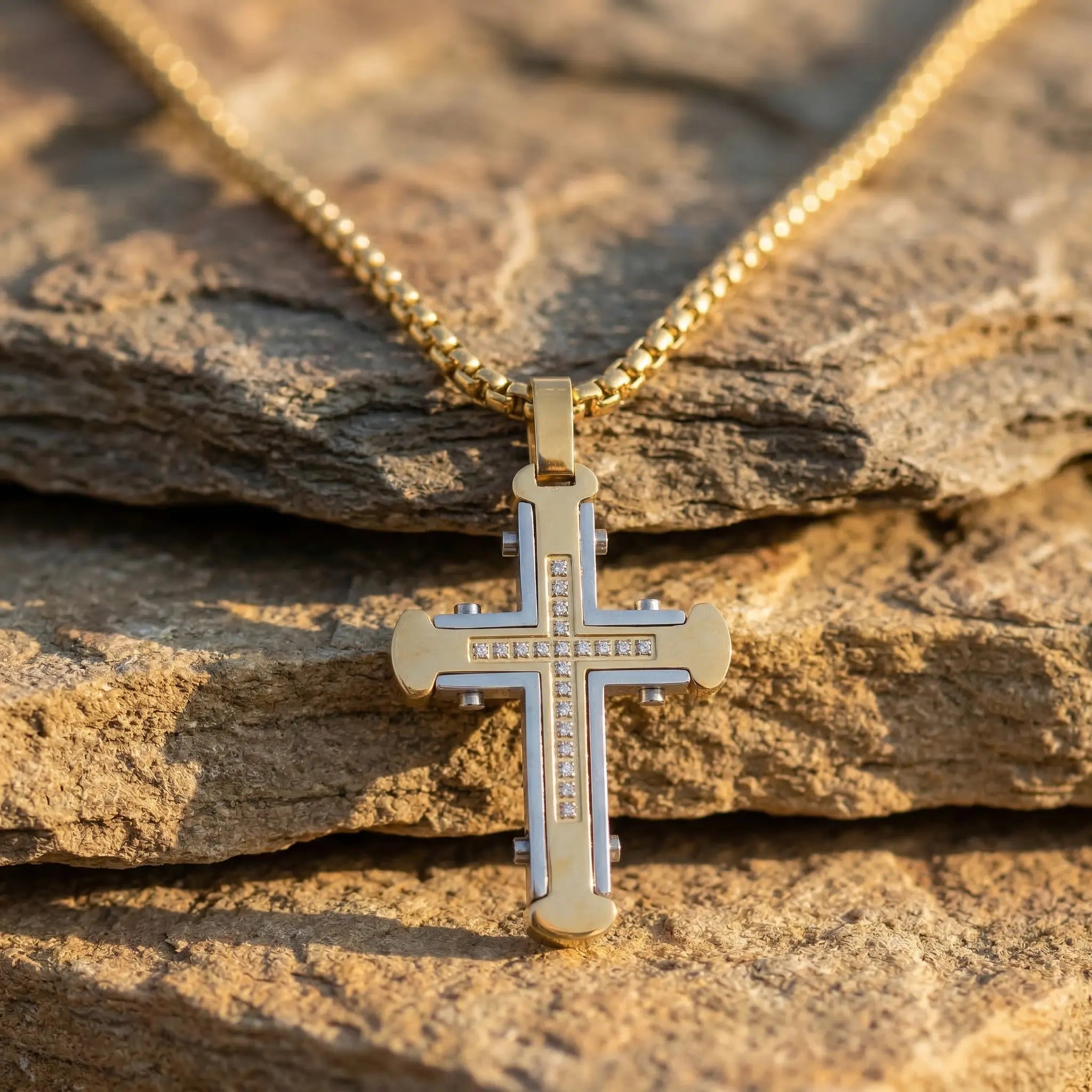 Blake Cross Necklace