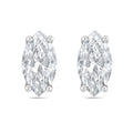 Lab Grown Marquise Diamond Studs