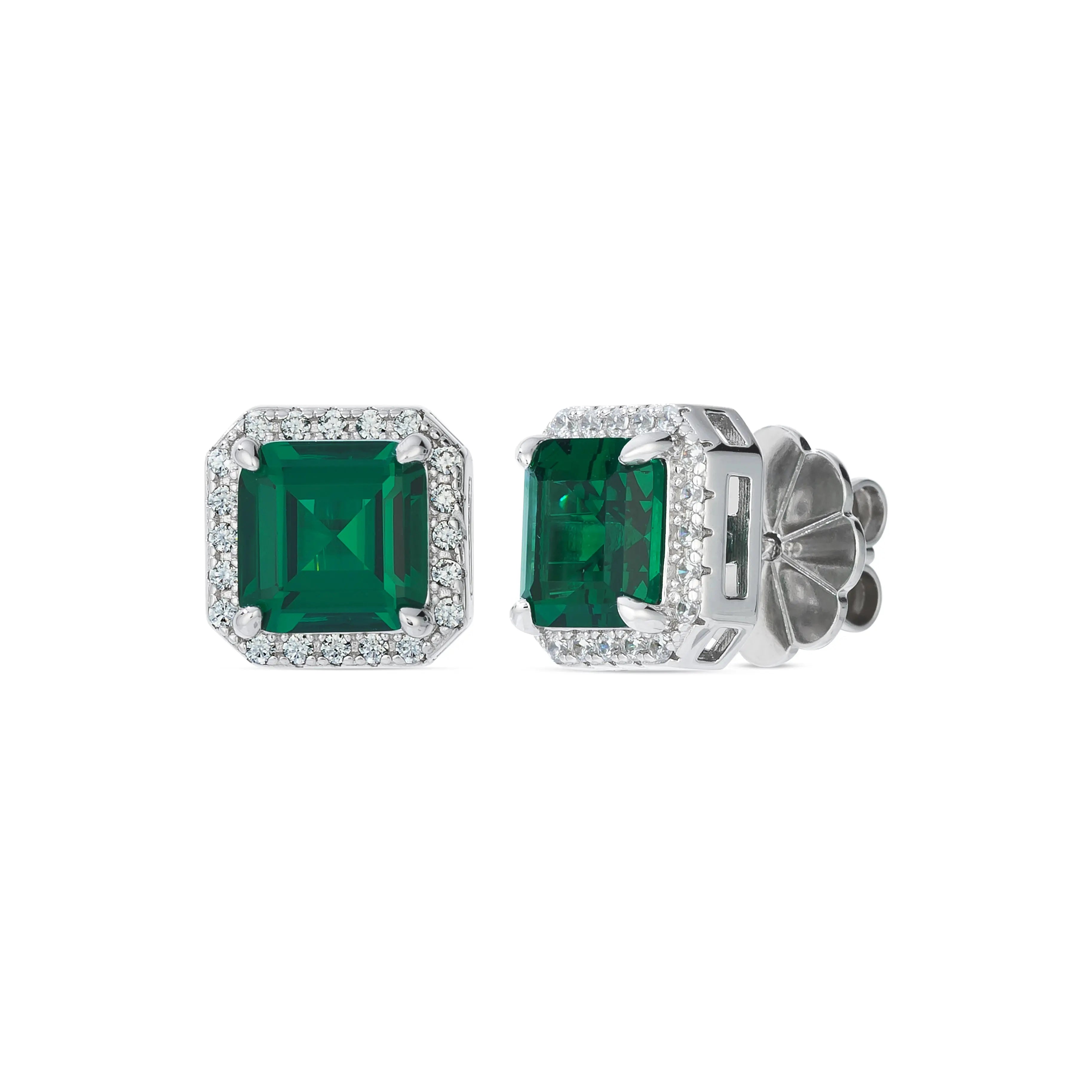 Bollinger Studs in Emerald
