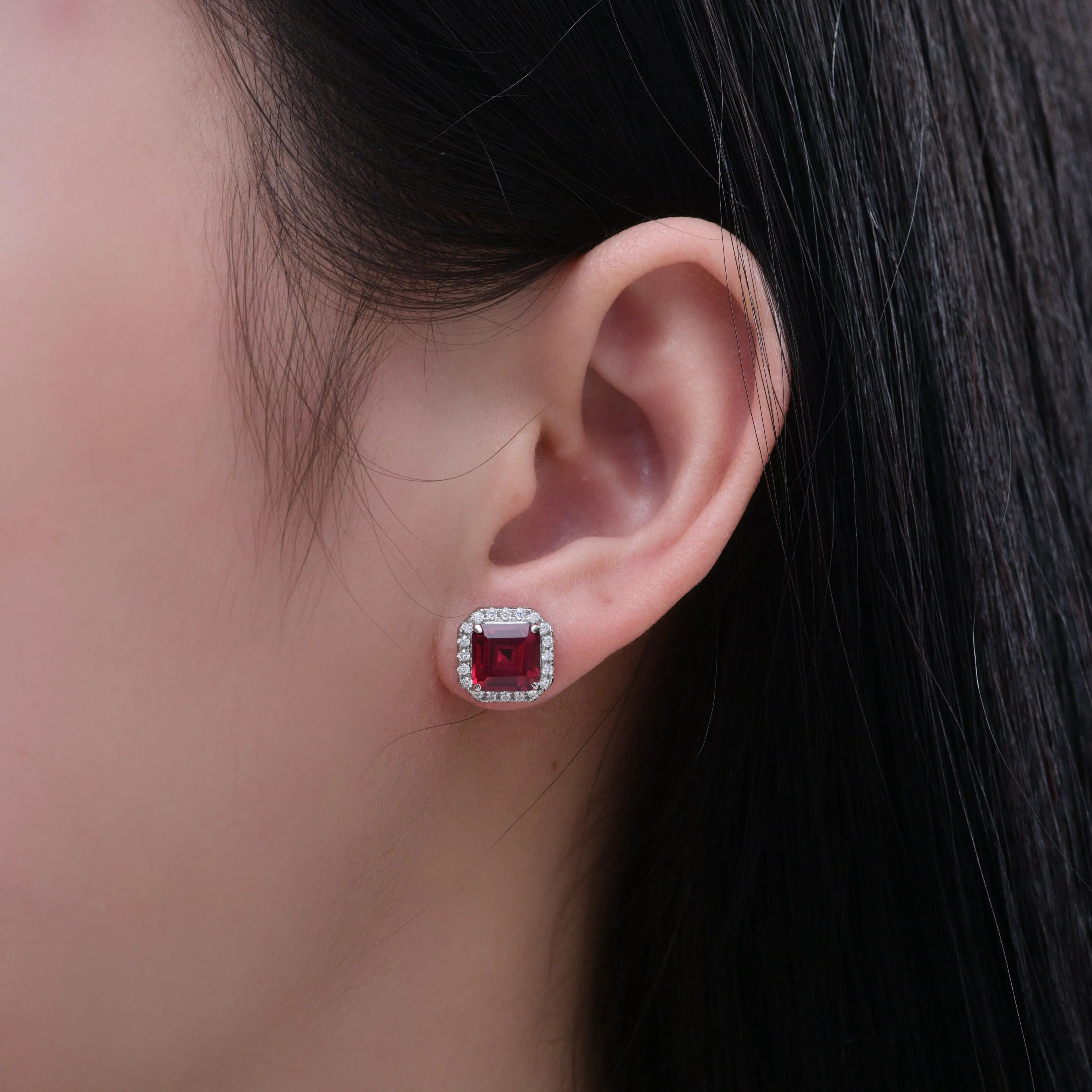 Bollinger Studs in Ruby