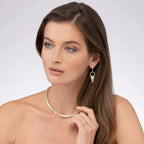Trifecta Diamond Crystalline Earrings