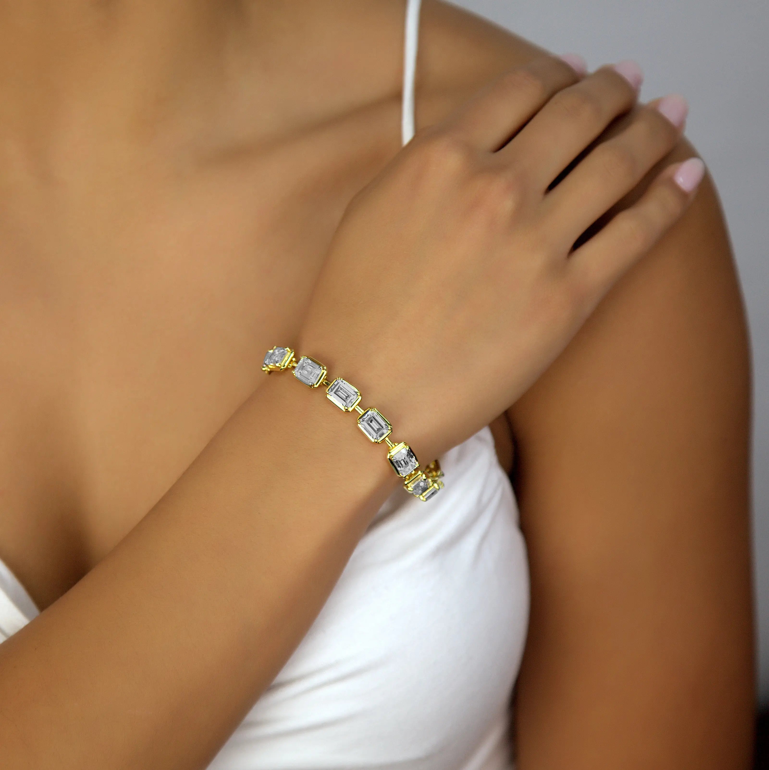 Brickell Link Bracelet in Gold
