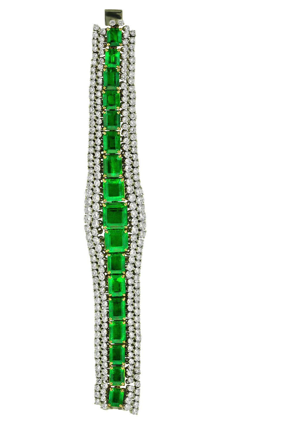 Emerald Diamond Bracelet