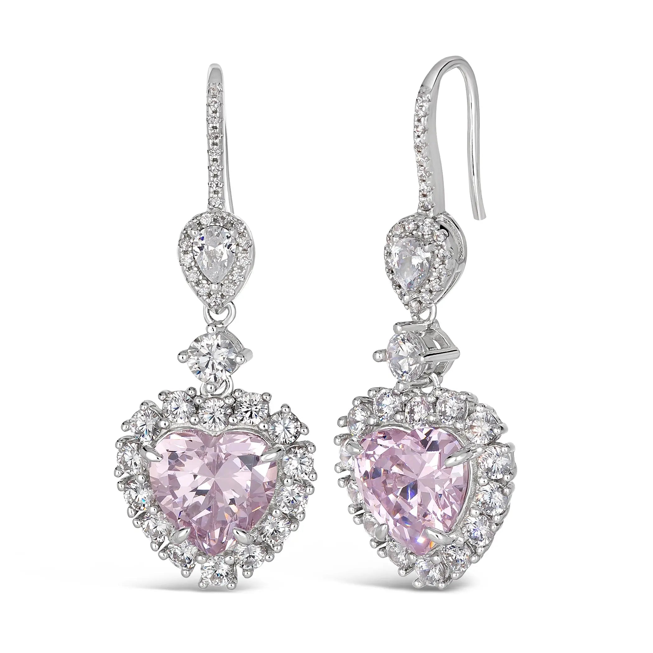 Calista Earrings in Argyle Pink