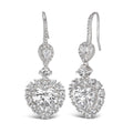 Calista Earrings in White Diamond