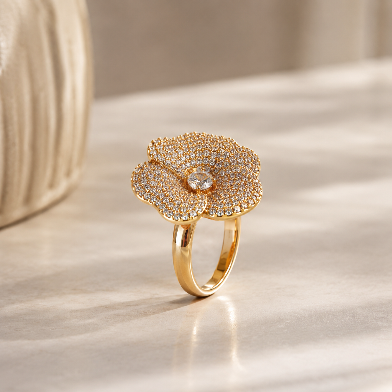 Camellia Flower Ring