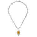 Canary Serpent Necklace