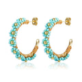 Capri Bloom Hoops