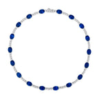 Casablanca Blue Sapphire Necklace
