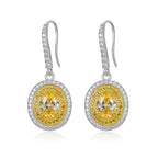 Cassia Drop Earrings in Canary