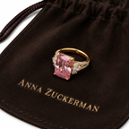 Pink Radiant Cocktail Ring by AZ Essentials