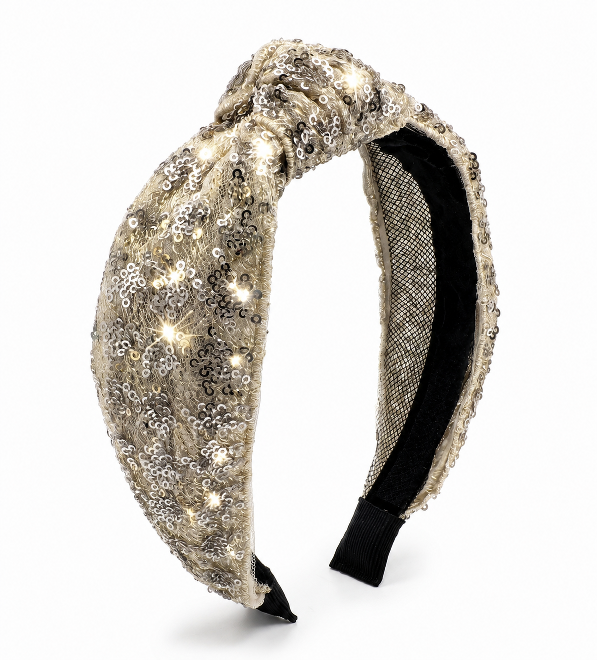 Champagne Toast Knotted Headband