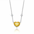 Chloe Zoe Necklace in Canary Yellow