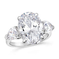 Classic 5 Carat Three Stone Ring