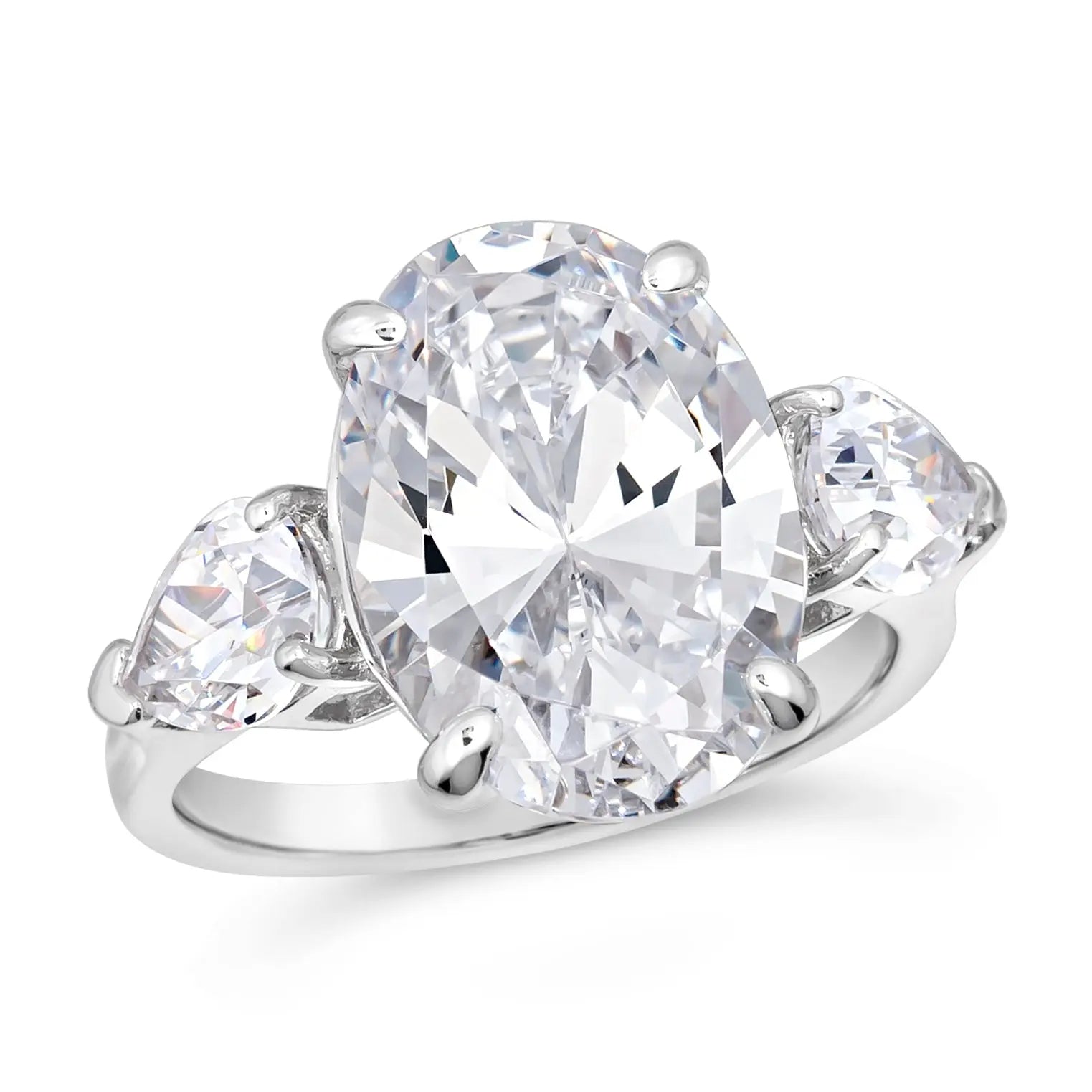 Classic 5 Carat Three Stone Ring