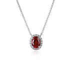Classic Multi Gem Pendant on a Chain