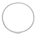 Classy Girl 30ctw Tennis Necklace