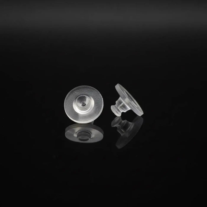 Clear Silicone Earring Backs