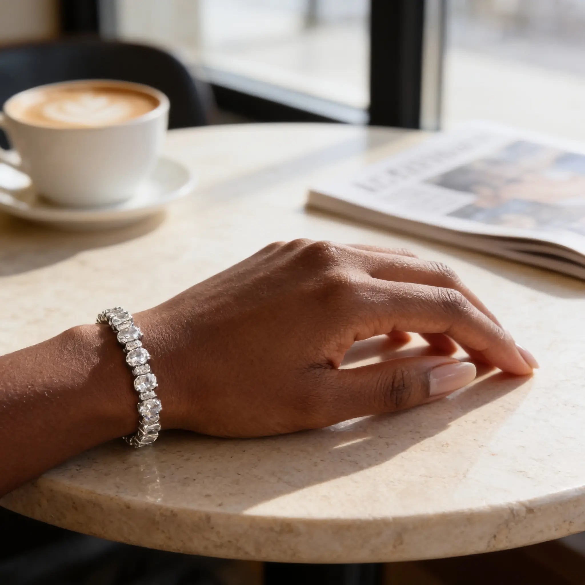 Coco Oval Tennis Bracelet