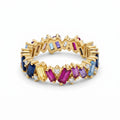 Confetti Baguette Eternity Ring