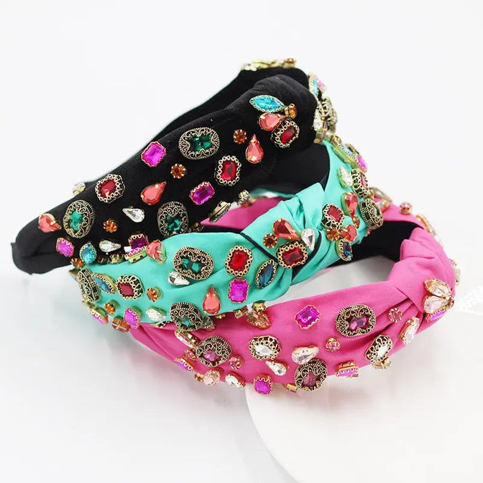 Contessa Jewel Knotted Headband